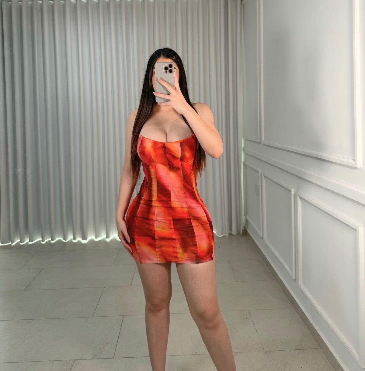 Vestido Red Fire