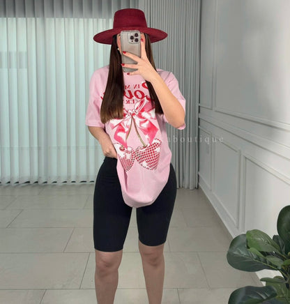 Blusa Cherry Pink