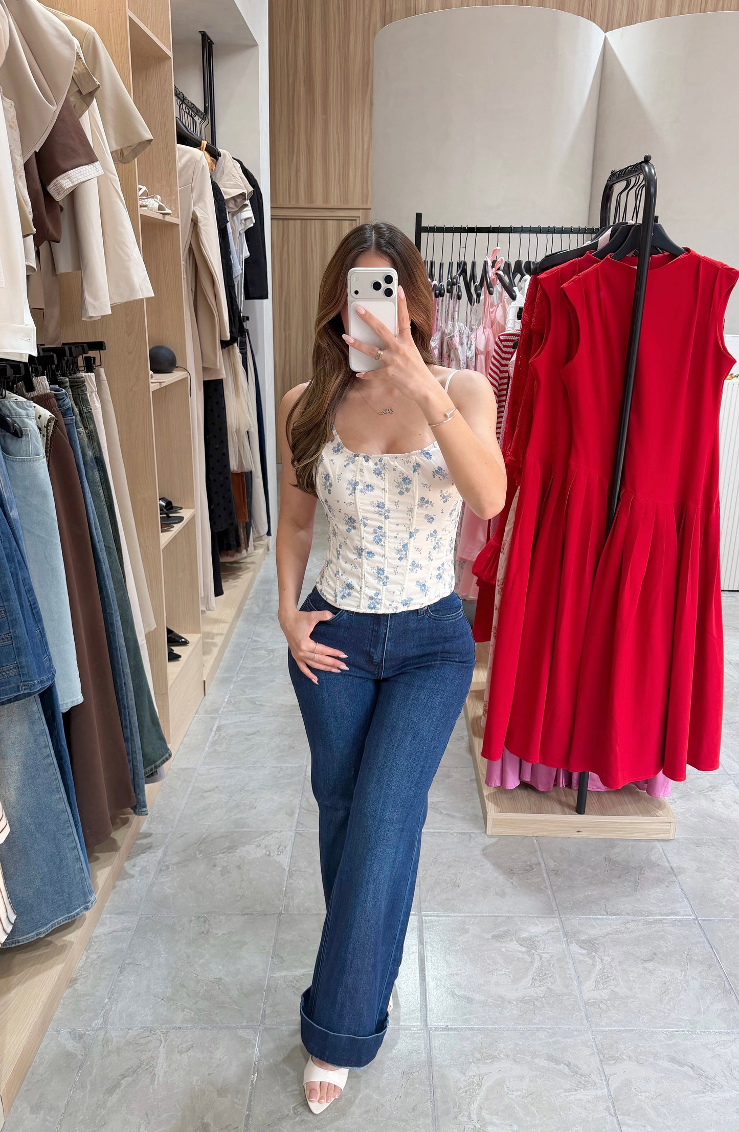 Corsette Blossom Blue