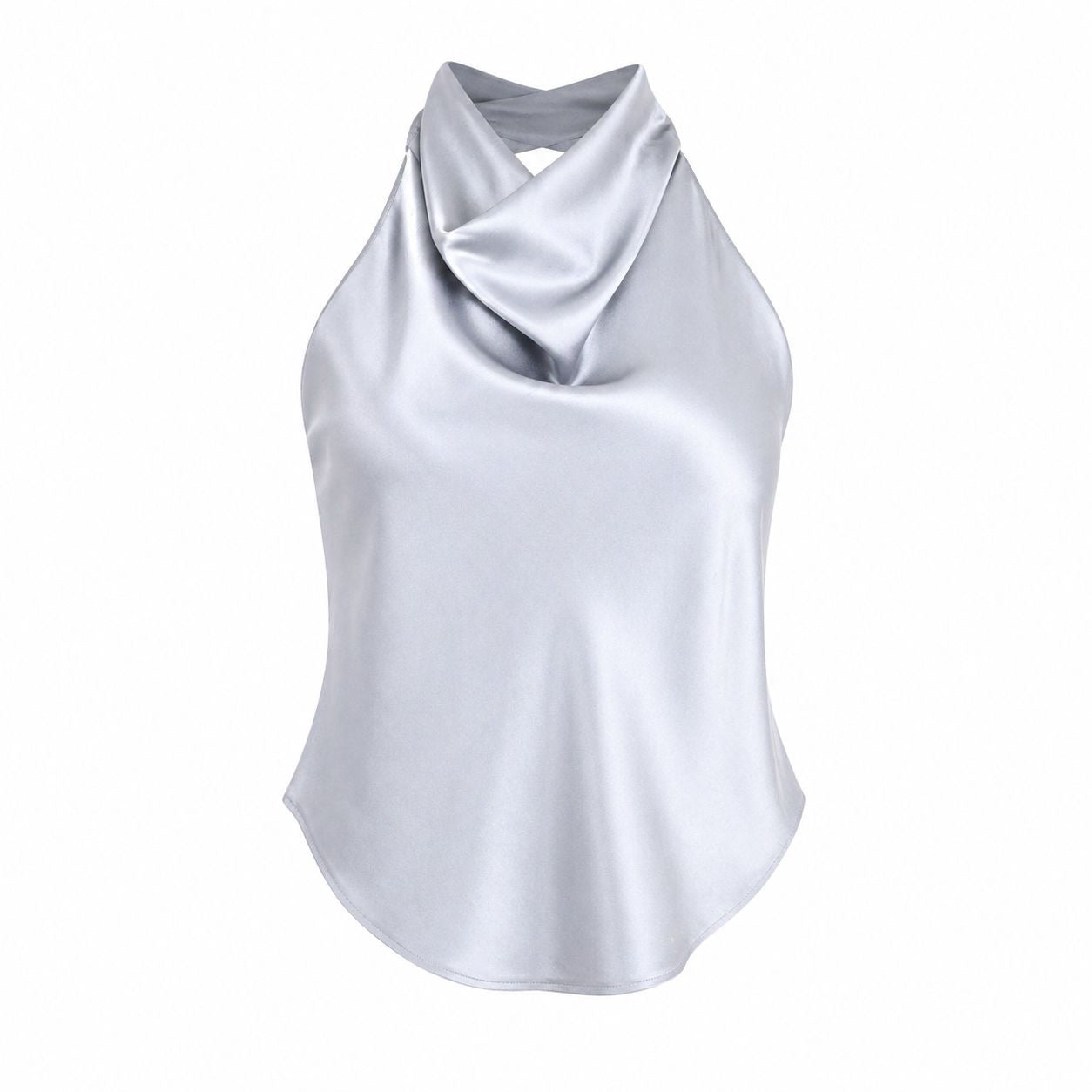 Top Satin Blue