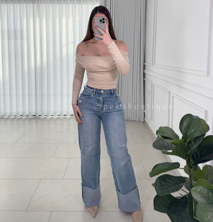 Blusa Nude Off