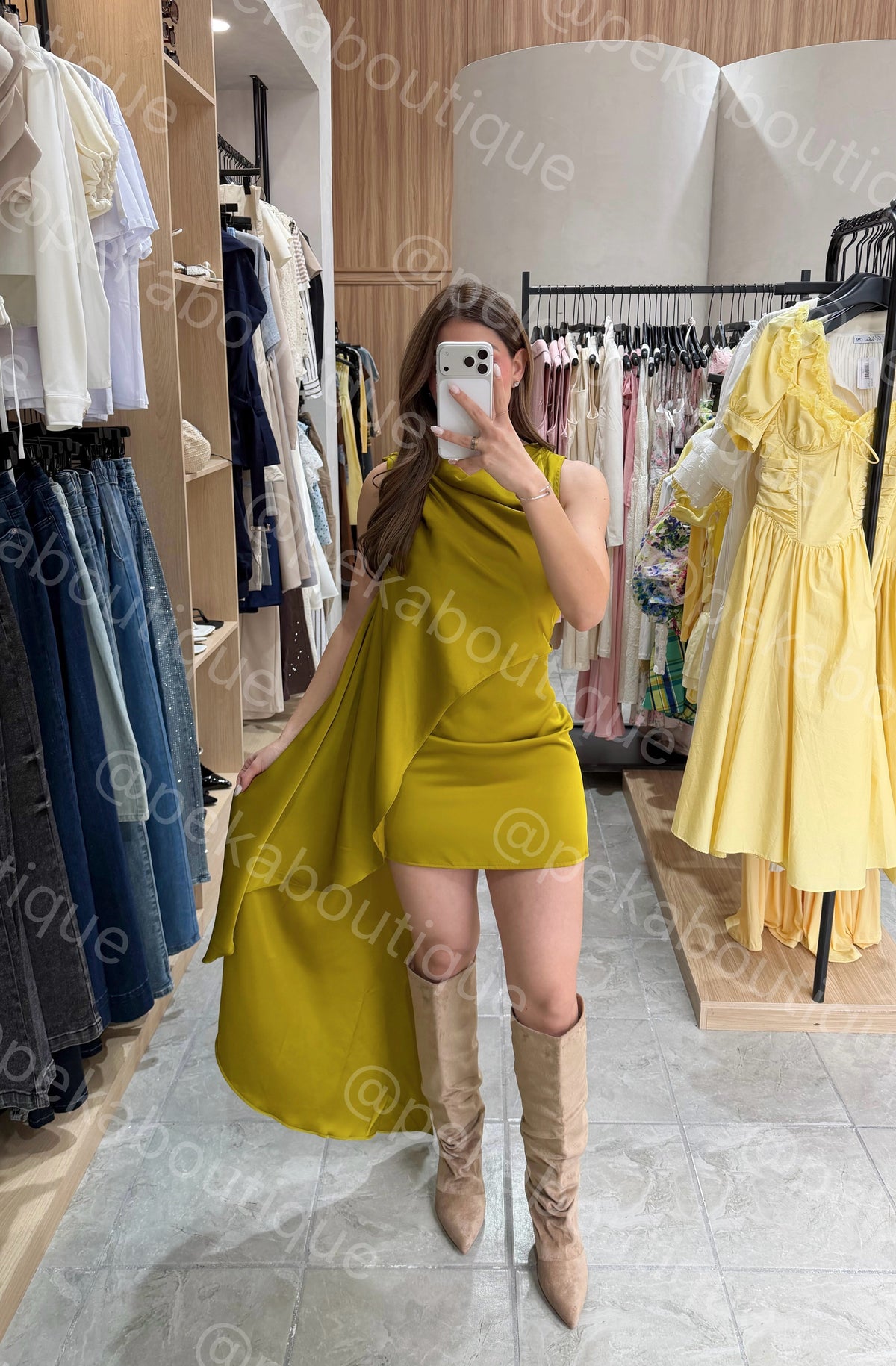 Vestido Veil Moss