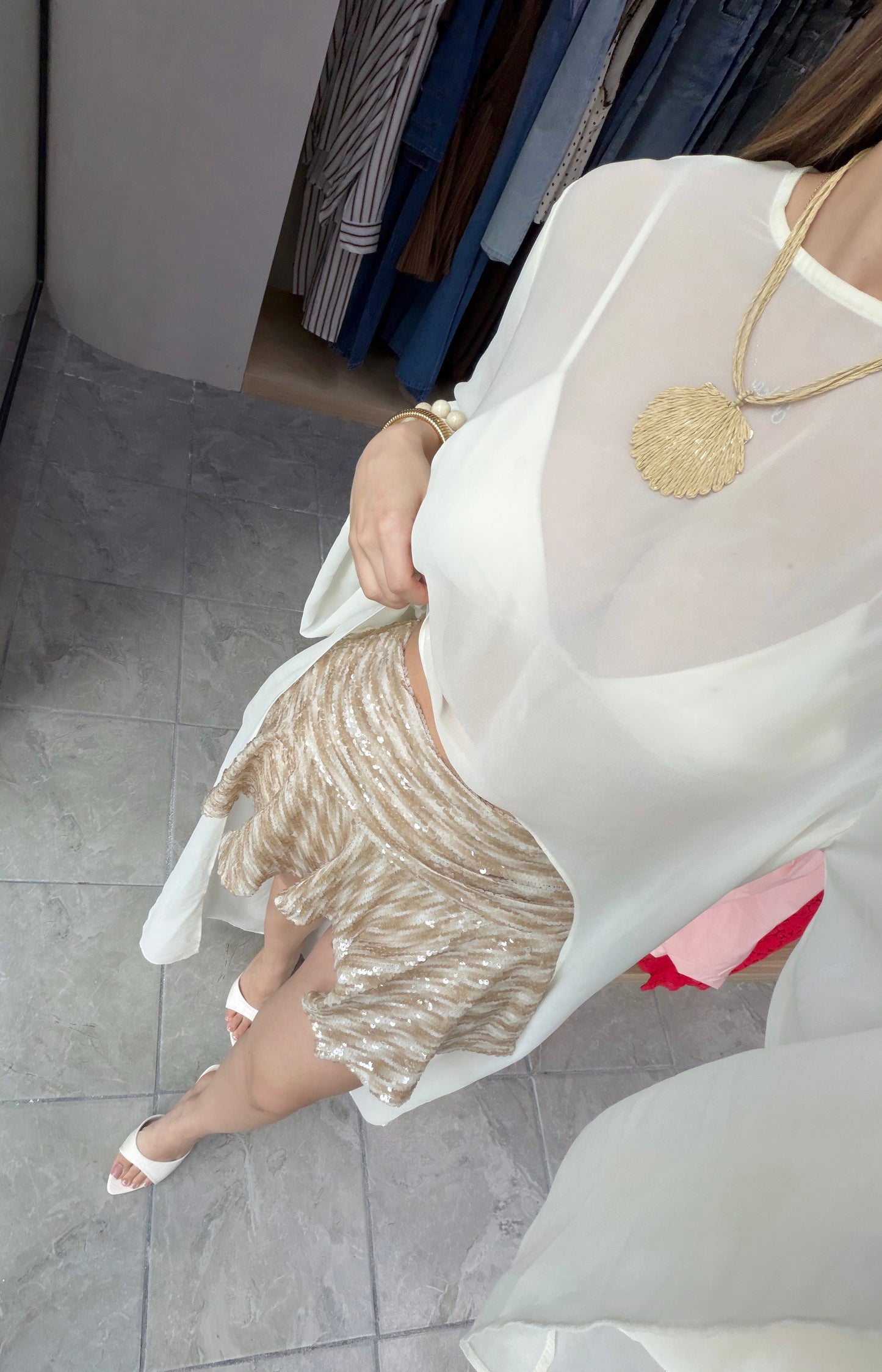Blusa + Bralette Sheer