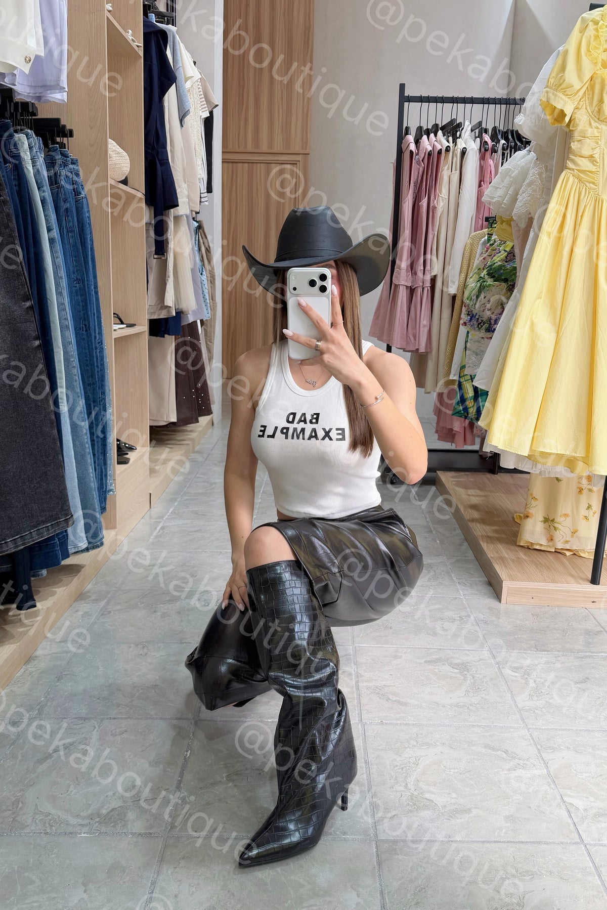 Botas Croc Black
