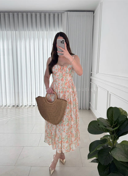 Vestido Garden Peach