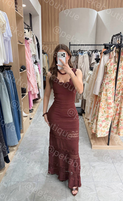 Vestido Honey Brown