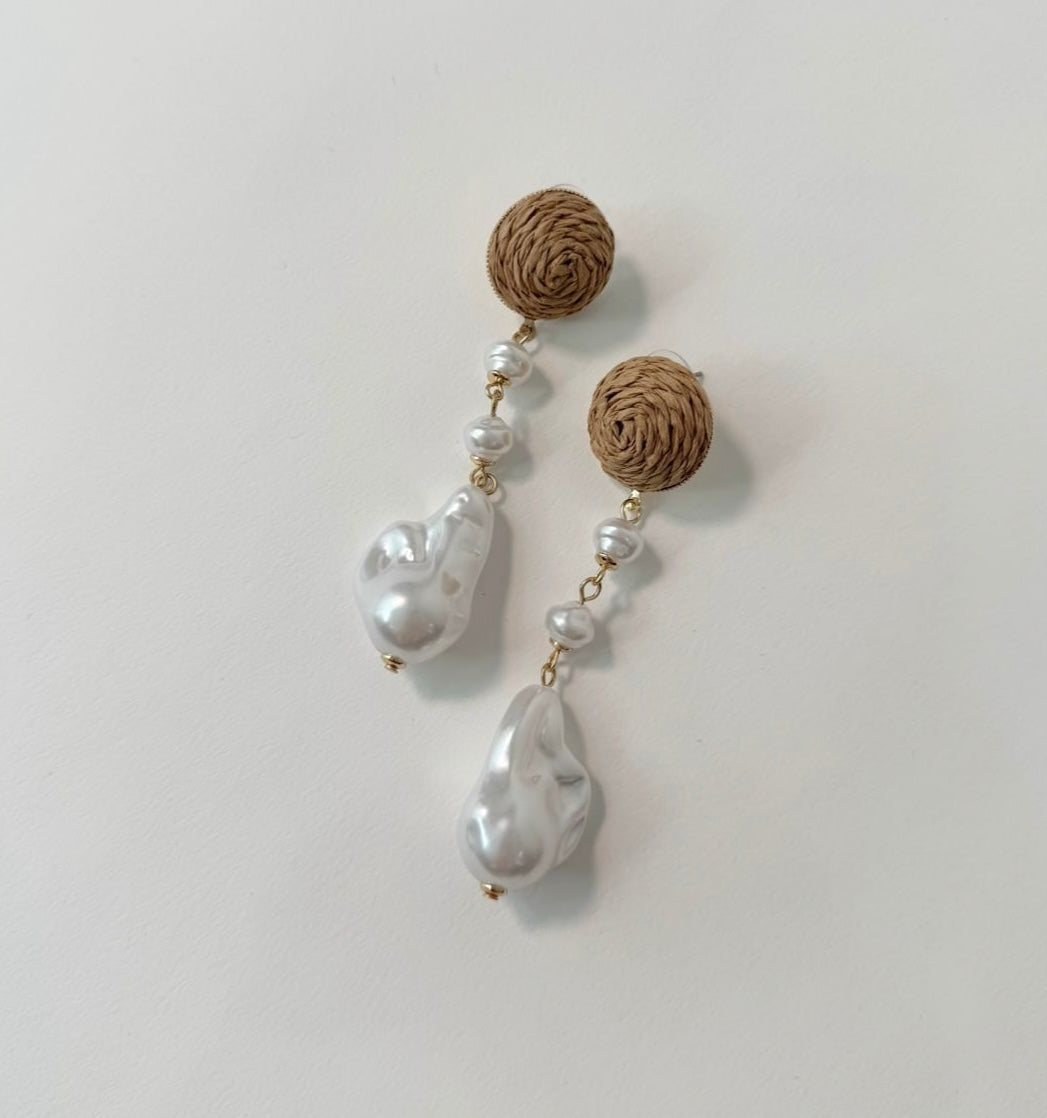 Aretes Beach Pearl