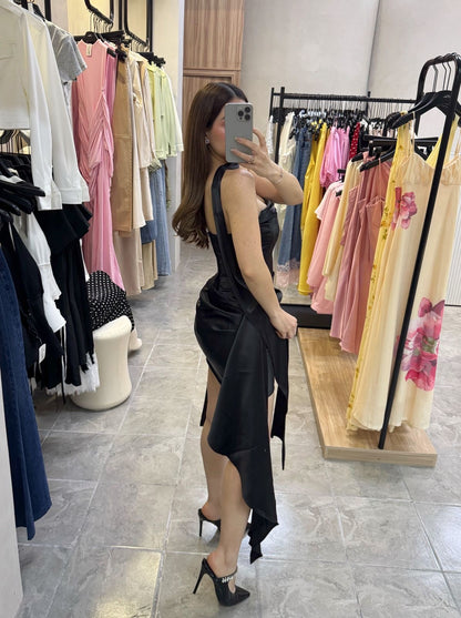 Vestido Cascade Black