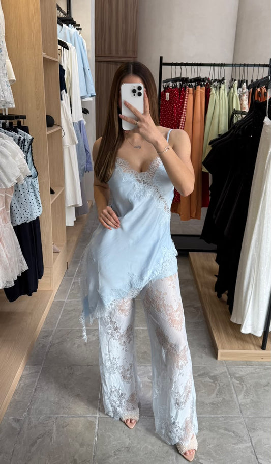 Conjunto Lacy Blue