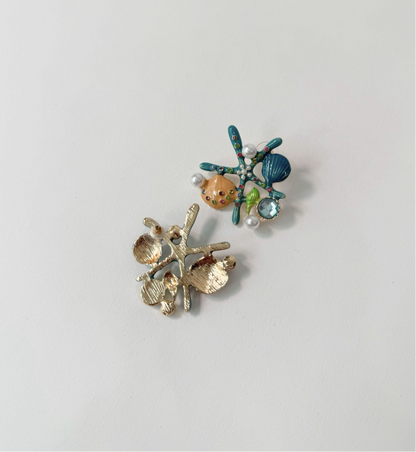 Aretes Blue Star