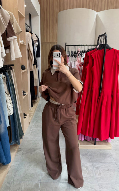 Conjunto Daily Brown