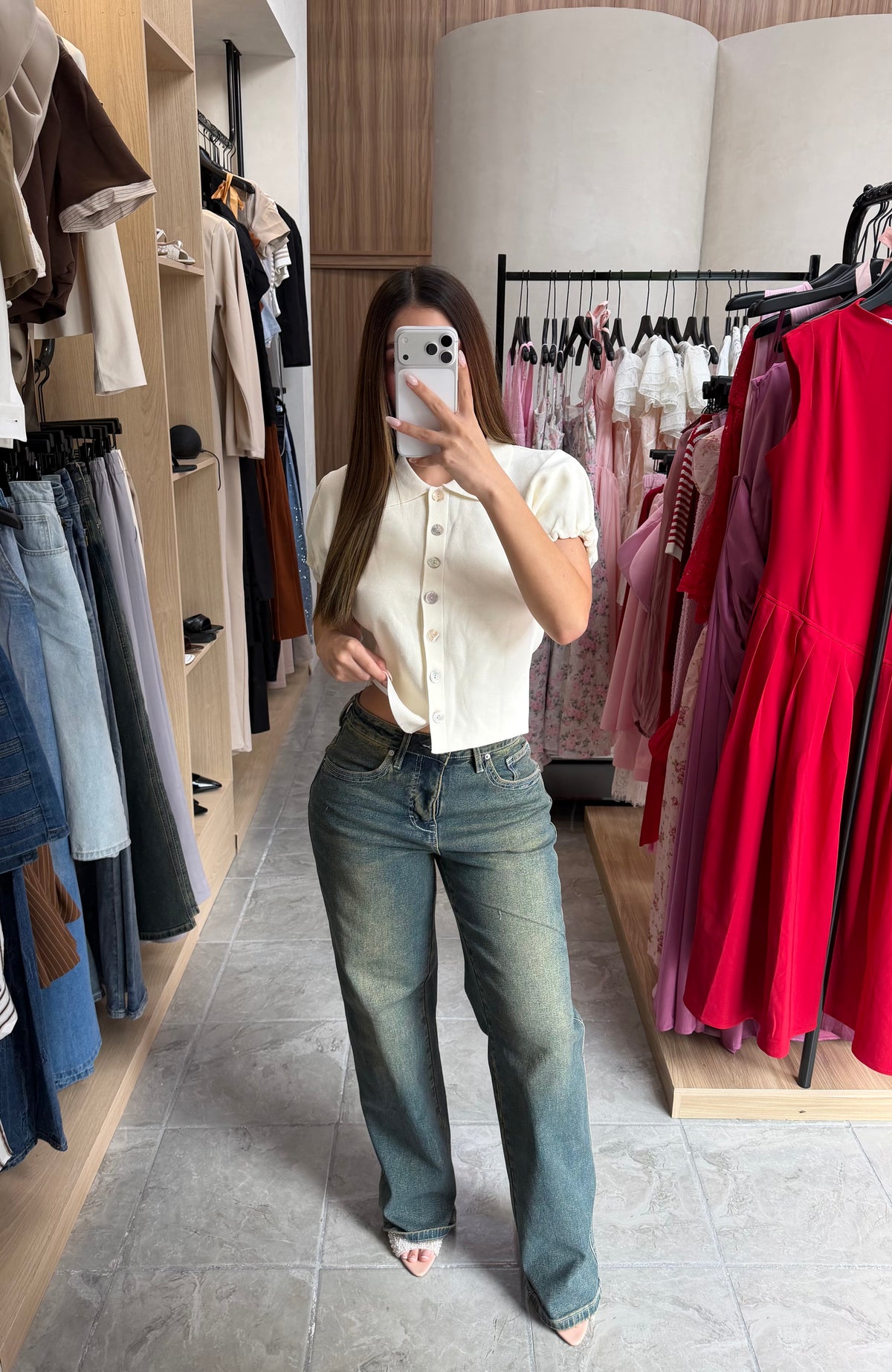 Blusa Bomber Ivory