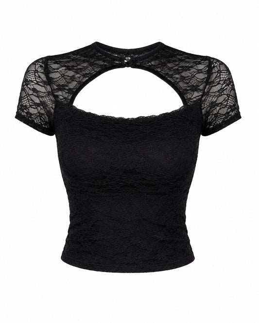 Blusa Cut Out Black