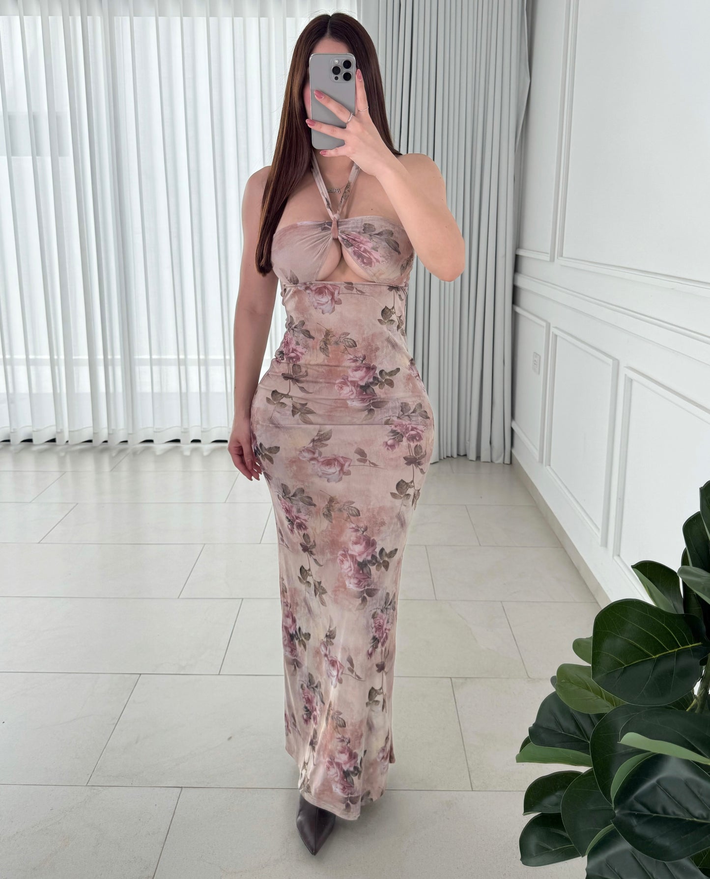Vestido Floral Maxi