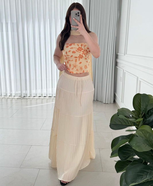 Falda Hana Ivory