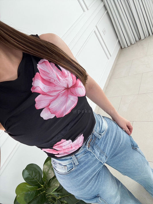 Blusa Mallow Black