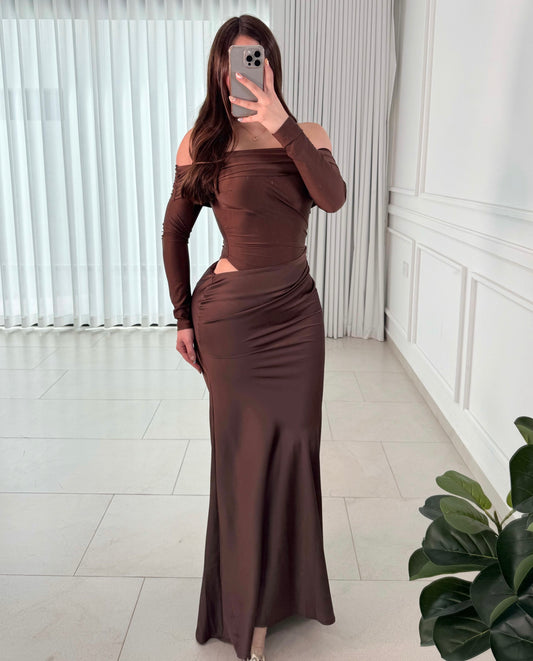 Vestido Shadow Brown