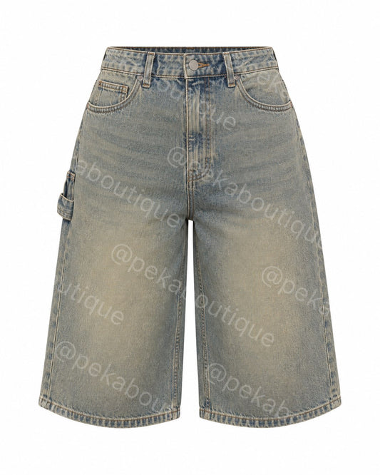 Short Denim Snow