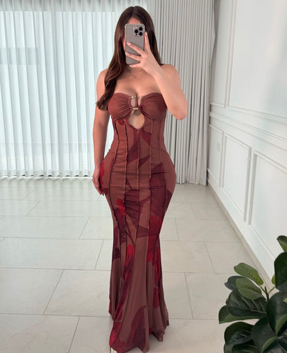 Vestido Strappless Habana
