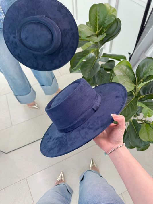 Sombrero Azul Rey