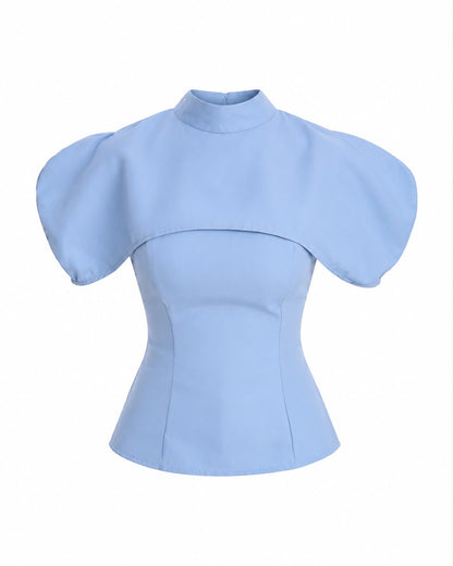 Blusa Overlay Blue