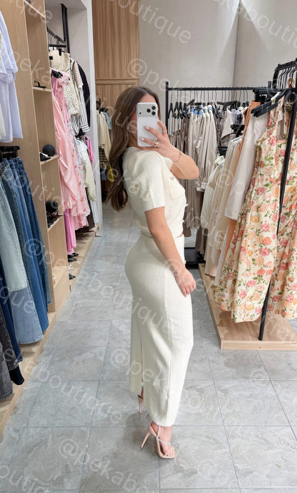Conjunto French Blue Ivory