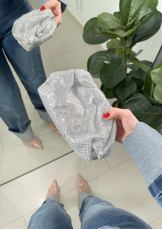 Bolsa Diamond Silver