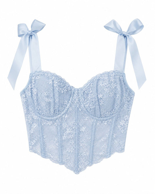 Corsette Daisy Blue