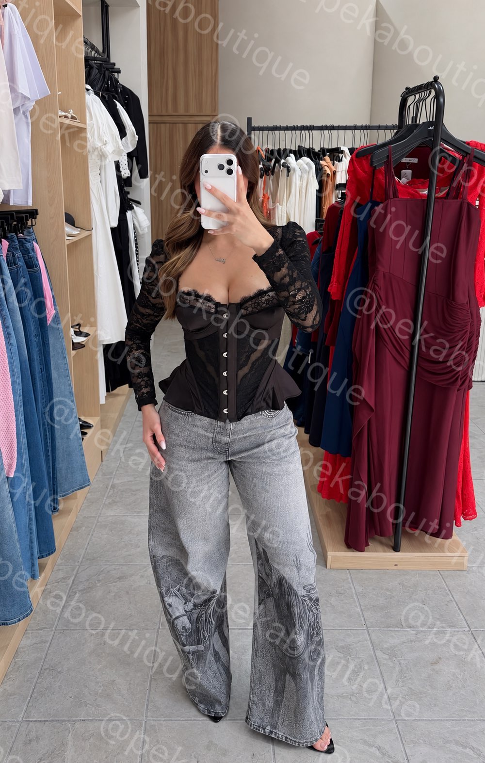 Corsette Gothic Black