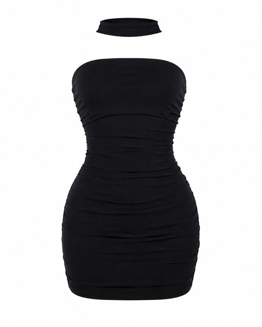 Vestido Rib Black