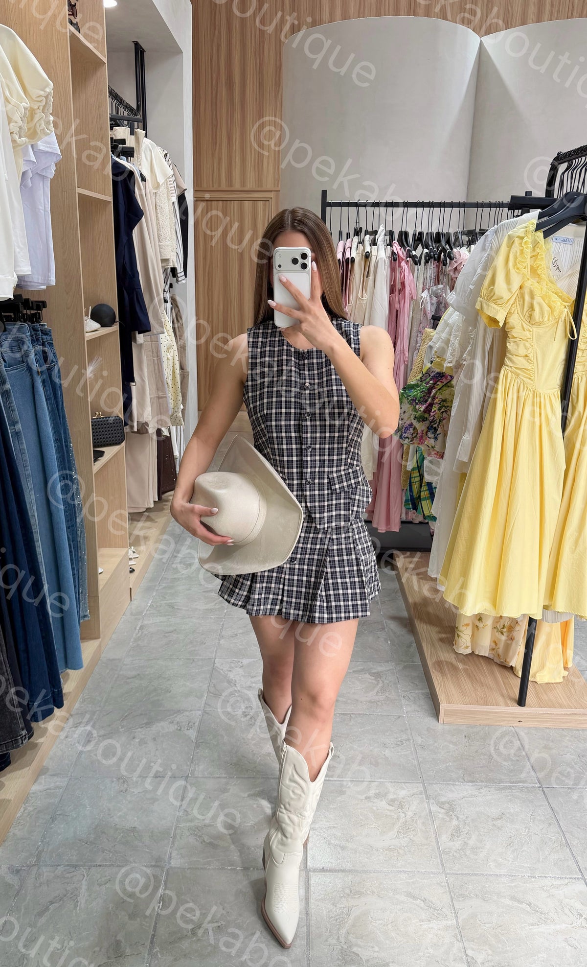 Conjunto Grid Gray