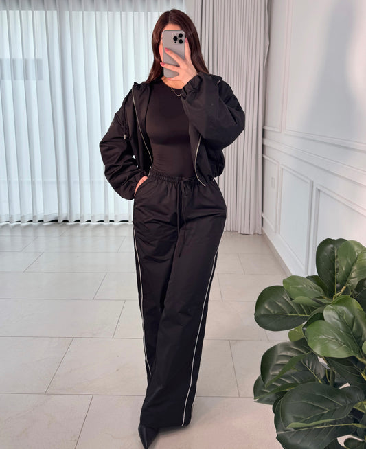 Conjunto Windbreaker Black
