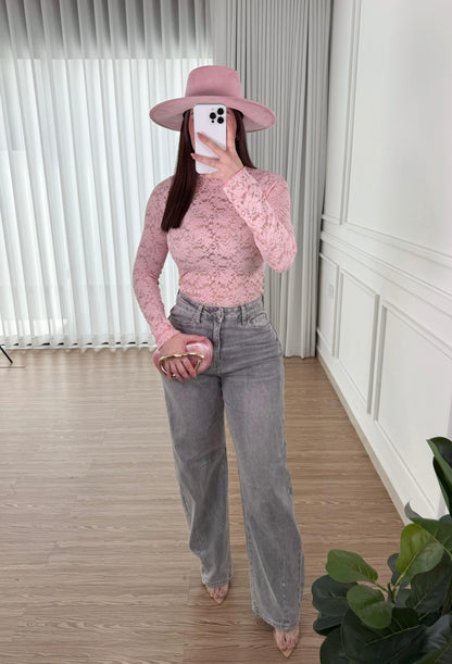 Blusa Sheer Pink