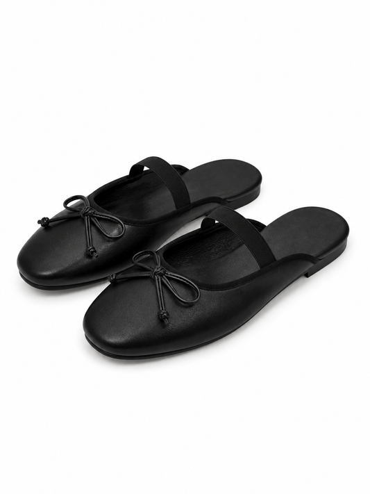 Flats Cherie Black