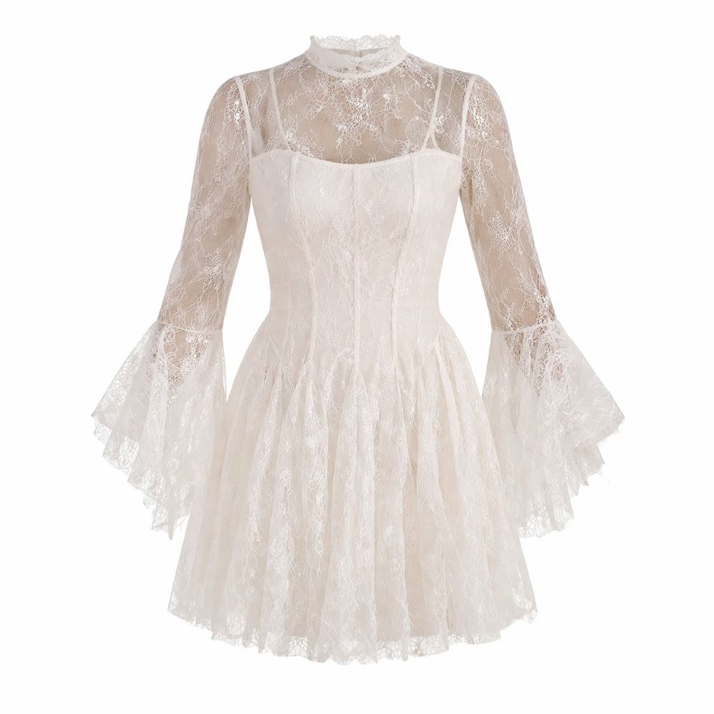 Vestido Victorian Ivory