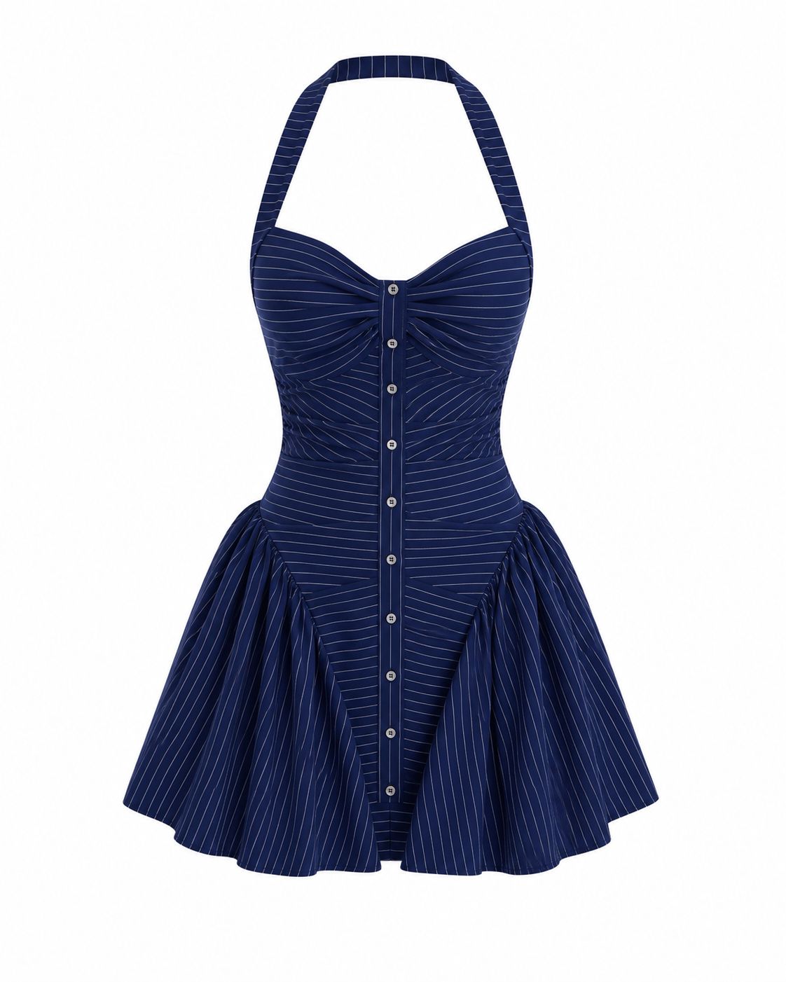 Vestido Oxford Navy