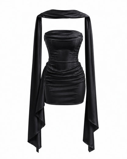 Vestido Cascade Black