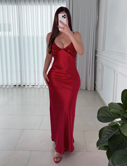 Vestido Glamour Red