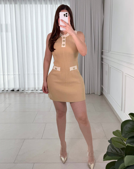 Vestido Shank Nude