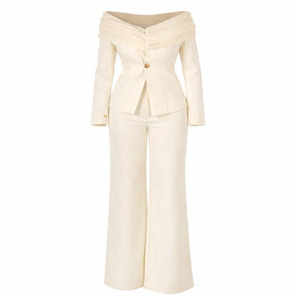 Conjunto Bardot Cream