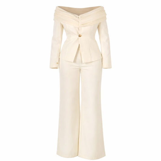 Conjunto Bardot Cream