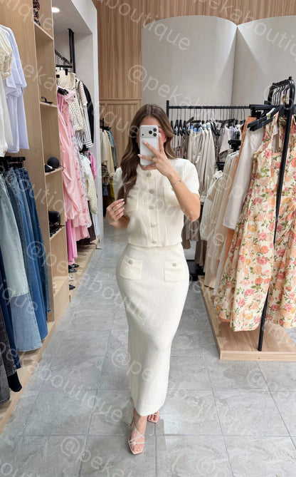 Conjunto French Blue Ivory