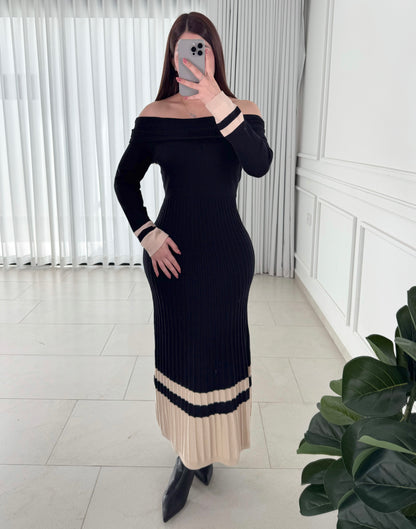 Vestido Maxi Off Black