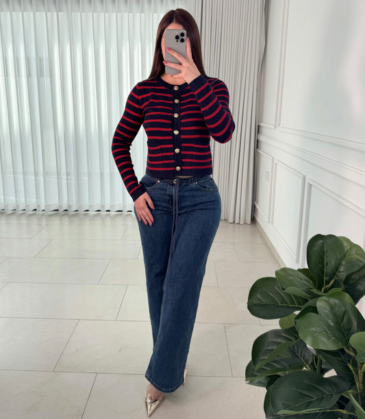 Pantalón Low Rise Blue