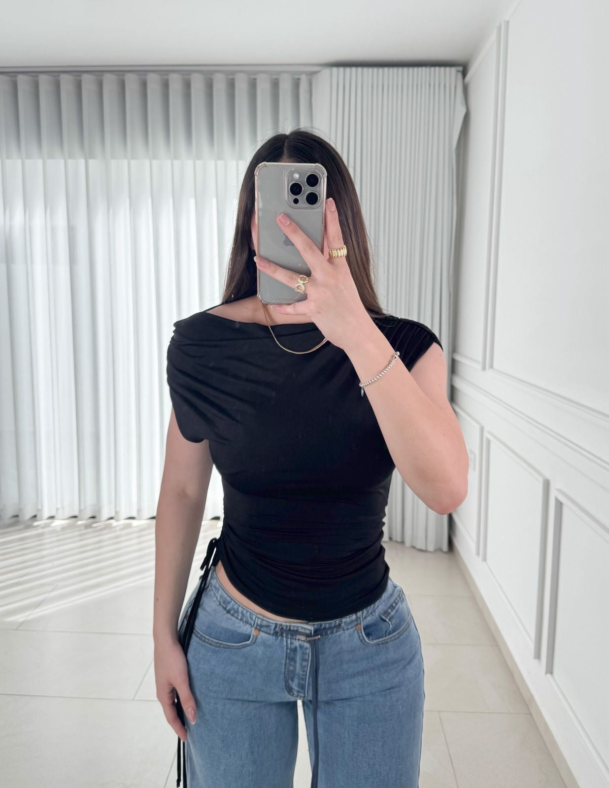 Blusa Cloud Black