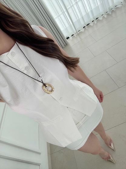 Conjunto Linen White