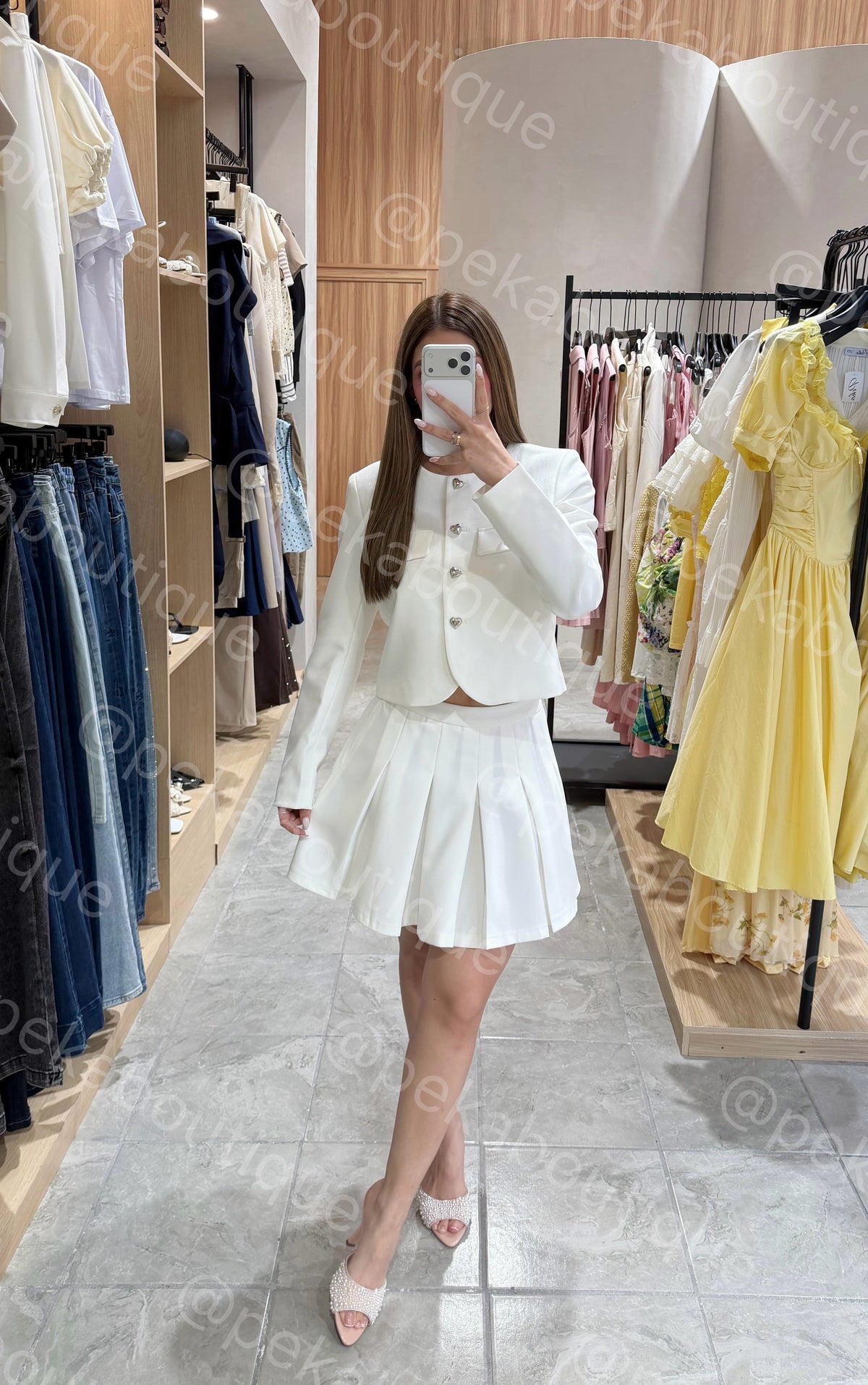 Conjunto Refined White