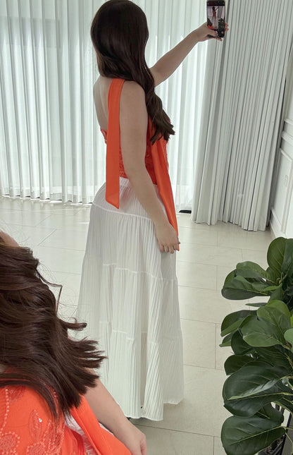 Falda Hana White