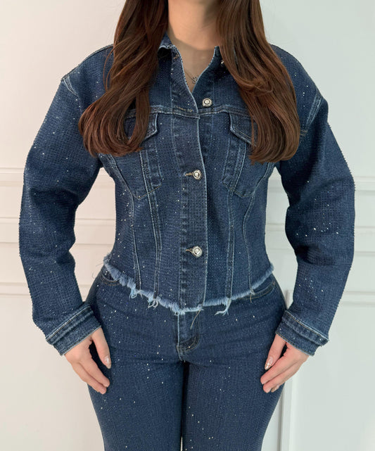 Chamarra Sparkle Denim