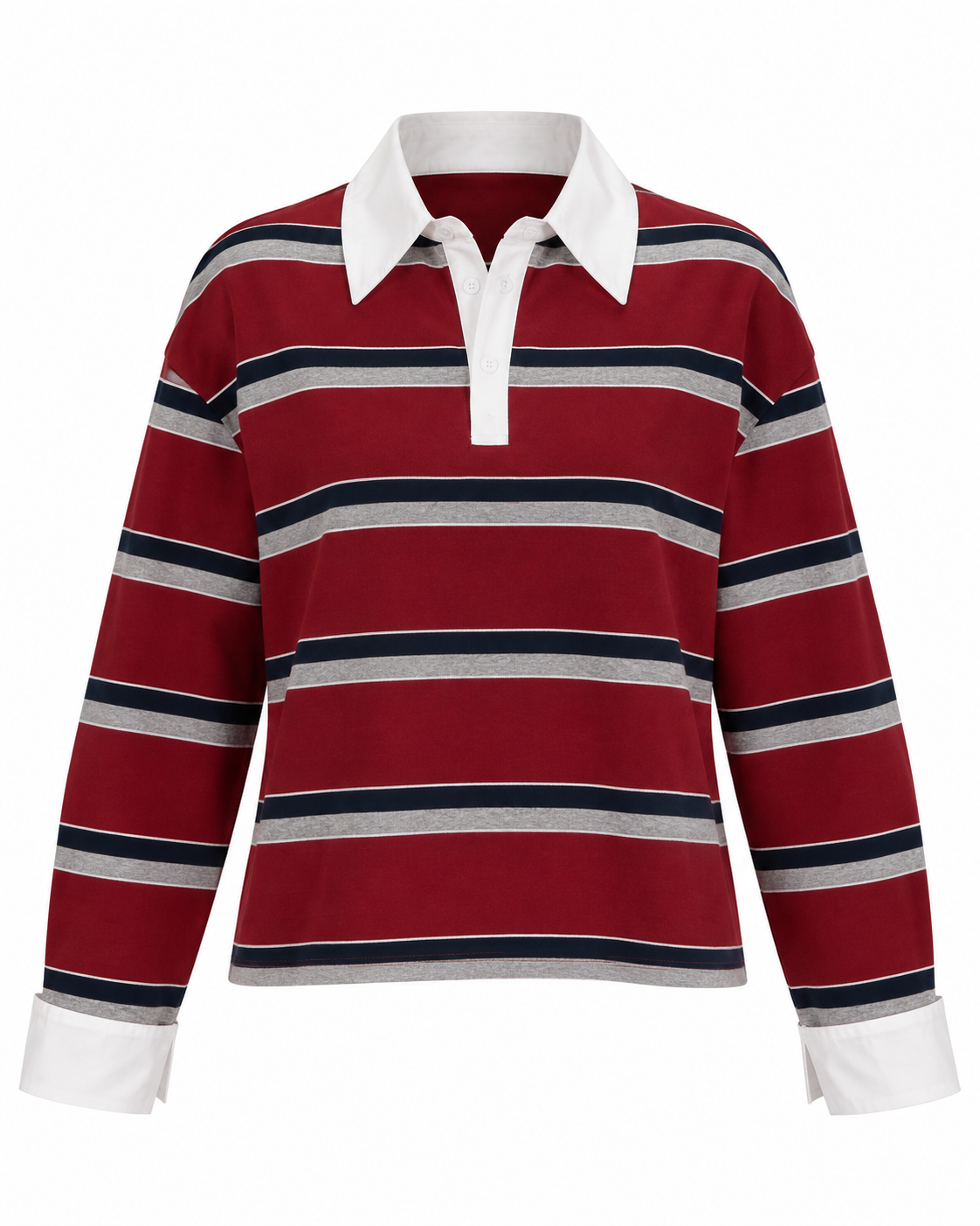 Blusa Varsity Burgundy
